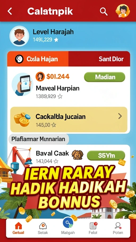 77singa - Screenshot menunjukkan fitur bonus yang menggiurkan.