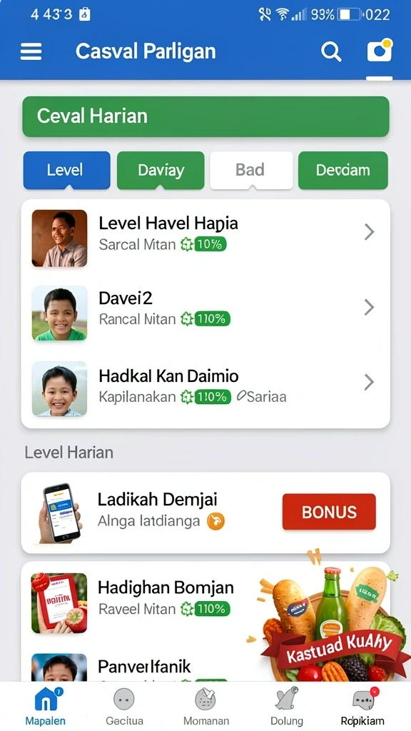 idn777 - Tampilan antarmuka yang menarik dan modern.