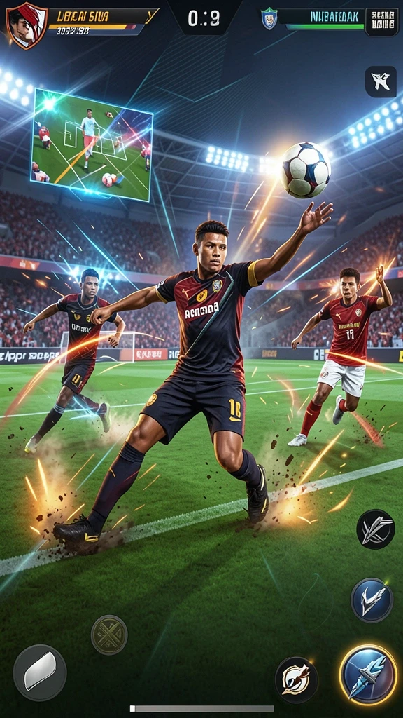 indaaa - Screenshot dari mode permainan yang menantang.