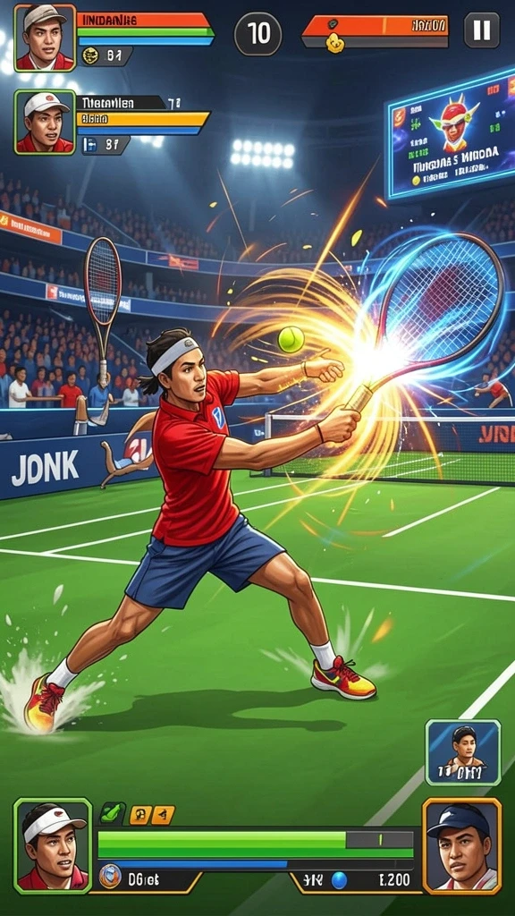 rebahin - Sosialisasi dalam game dengan pemain lain secara real-time.